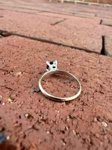 Anillo de Compromiso Apilable de Diamante Negro Natural de 1 Quilate de Alta Calidad en Oro de 14k, Joyería Fina Personalizada, Anillos de Boda - Product Image 6