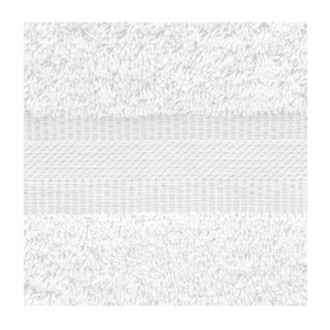 Élégant Blanc Dobby Armure Coton Serviette Tailles Personnalisées Haute Solidité des Couleurs Comprimé pour Bain Plage Hôtel Utilisation-Vente en Gros Pakistan - Product Image 6