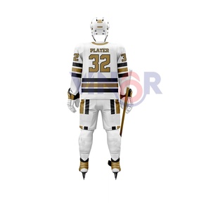 Uniforme de Hockey sobre Hielo de Alta Calidad a Precio Económico, Personalizable, Transpirable, de Secado Rápido, 100% Poliéster, Tela Suave para Venta en Línea - Product Image 5