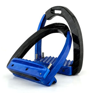 Estribos de seguridad de alta calidad para jinetes, peso ligero, antideslizantes, de aluminio, seguros, para caballos, duraderos, antideslizantes, para prevención de caídas - Product Image 2