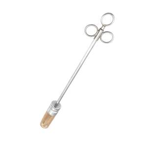 Pistola de bolas de acero inoxidable para ganado, bolo para animales grandes, instrumentos veterinarios, empujador de píldoras, aplicadores de bolo para ternero de oveja - Product Image 3