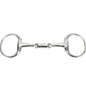 Broca de caballo con anillo suelto, acero inoxidable, puerto de bisagra, instrumentos de equitación, accesorios para caballos de LIVER FORT INDUSTRIES - Product Image 1