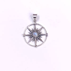 จี้เงินประดับพลอยทำมือดีไซน์รูปดาวเครื่องประดับอัญมณีคุณภาพดีเครื่องประดับของขวัญสุดหรูขายส่งสำหรับผู้หญิง - Product Image 2