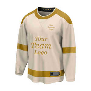 Diseños de equipo personalizados de tela transpirable para jerséis de hockey personalizados ligeros de alto rendimiento jerséis de hockey sublimados - Product Image 2