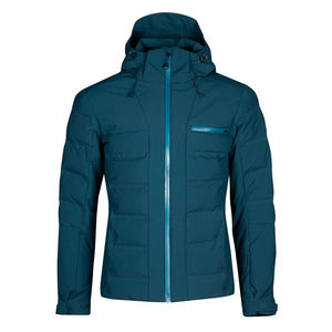 Custom Own Design Size Plain Orange Lightweight <b>Hooded</b> Embroidery Front <b>Pad</b> <b>Jacket</b> New Arrival Pullover Puffer <b>Jacket</b> Waterproof - Product Image 3