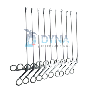 Ensemble de forceps de chirurgie laryngée micro ORL de 10 pièces, biopsie de pince à ciseaux - Product Image 6