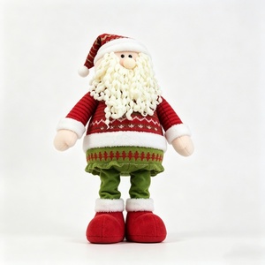 Gnomo de Navidad Personalizado de Peluche, Muñeco de Peluche de Santa Claus de Pie, Gnomo Escandinavo de Peluche - Product Image 2