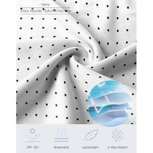 Meilleures chemises formelles pour hommes de haute qualité 220g tissu tricoté à pois col boutonné conception respirante pour hommes - Product Image 5