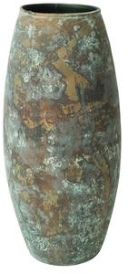 Stylish modern design metal iron flower <b>vase</b> with elegant handcrafted <b>texture</b> ideal for living room bedroom tabletop decoration - Product Image 6