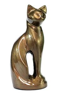 Hot Sale Customized Metal Urns Best Quality Metal <b>Keepsake</b> Brass Silver Pet Urn Memorial Metal Cremation for Dog and Cat Ashes - Product Image 5