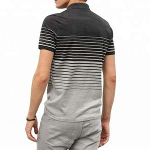 เสื้อโปโลผ้าไหมนมปักลายพิมพ์ลายพรางแบบสั่งทำพิเศษสำหรับผู้ชาย - Product Image 5