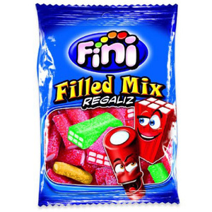 Fini โรลเลอร์สตรอเบอร์รี่รสเปรี้ยวพิเศษ20กรัม + ลูกกลิ้ง Fini Fantasy ขนาดพิเศษ - Product Image 1