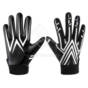 SPYTHER GEAR SPORTS Fabricant professionnel Meilleure qualité Gants de football américain en cuir PU de haute qualité Couleurs personnalisées - Product Image 1