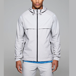 Chaqueta Cortavientos Impermeable para Hombre, Talla Regular, para Correr al Aire Libre, Transpirable y con Técnicas de Impresión para Adultos en Invierno - Product Image 1