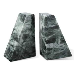 Best Selling Decorative Accent Marble Bookends Enhance <b>Book</b> Arrangements With Stone Elegance - Product Image 3