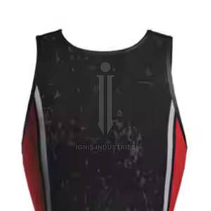 Nueva llegada Spandex Poliéster Ropa DE LUCHA Hombres Camiseta de lucha libre Secado rápido Camiseta personalizada - Product Image 4