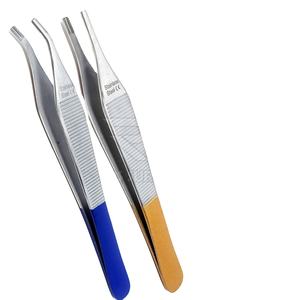 Gran oferta, pinzas dentales TC de acero inoxidable de 8,5 cm, pinzas quirúrgicas rectas, instrumento Dental de precisión Manual para profesionales - Product Image 6