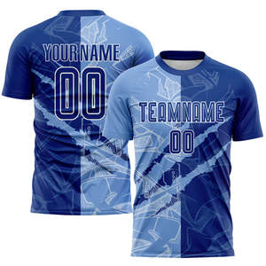 Uniformes de Fútbol Personalizados Profesionales, Camisetas de Fútbol Sublimadas de Poliéster de 220 GSM, Absorbentes de Humedad, OEM - Product Image 3