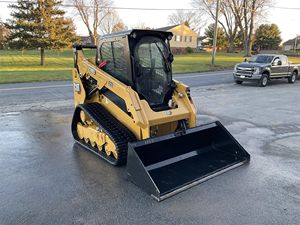 5 Ton 74HP Clean CAT 259D3 Skid Steer Compact Track Loader disponible para la venta - Product Image 2
