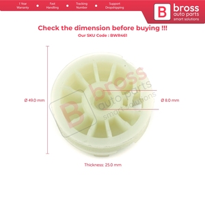 Régulateur de vitre BWR461 pour Punto Gauche Droit 2008-actuel - Product Image 5
