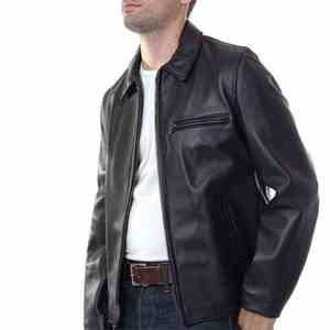OEM Premium Men's <b>Lambskin</b> <b>Leather</b> <b>Jacket</b> - Fashionable, Soft, and Perfect for All Occasions - Product Image 2