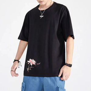 เสื้อยืดคอกลมแขนสั้นผ้าฝ้าย 100% น้ำหนักเบา ระบายอากาศได้ดี สำหรับออกกำลังกาย ปักลาย พร้อมบริการ OEM พิมพ์ลายตามสั่ง บรรจุภัณฑ์ตามต้องการ - Product Image 3