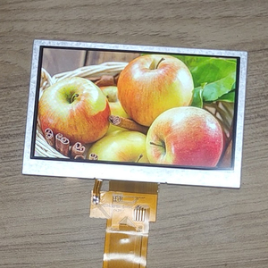 Nhà máy trực tiếp 4.3 inch <span class=keywords><strong>TFT</strong></span> LCD hiển thị bảng điều khiển 480x272 độ phân giải RGB 3.3V với Anti-Glare bề mặt và trắng đèn nền LED - Product Image 5