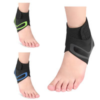Attelle de cheville unisexe réglable et flexible 100 % polyester, enveloppement élastique confortable, protection sportive respirante