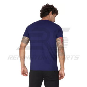 T-shirt en coton biologique de haute qualité pour hommes T-shirt coupe ajustée écologique 100 t-shirts en coton uni pour hommes vente en gros - Product Image 3