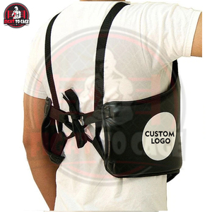 Nouveau protège-poitrine de boxe réglable tendance, haute qualité, durable pour le sparring, le Muay Thai, la sécurité sportive, entraînement de boxe en PVC - Product Image 4