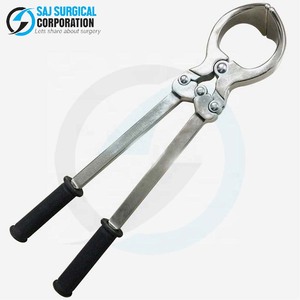 Empuñadura ergonómica de acero inoxidable con mango largo de alta calidad para una gestión ganadera precisa y humana - Product Image 1