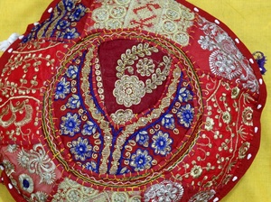 Almohada de suelo Boho Cojín de suelo redondo Funda de cojín de meditación - Product Image 2