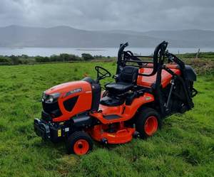 Meilleure Offre pour Tondeuse Autoportée G261 4x4 Mini Tracteur de Jardin Industriel DIY à Essence 2 Temps 144CC - Product Image 2