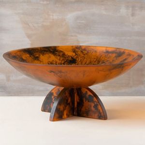 Bol en résine pour la restauration et la décoration de fête, design artisanal écologique, couleurs et logo personnalisables, MOQ de 24 pièces - Product Image 3