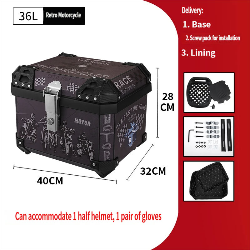 Boîte supérieure + Base + Doublure