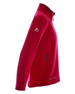 Chaqueta de exterior Softshell de poliéster 100% personalizable a prueba de viento con cobertura completa y logotipo personalizado - Product Image 2