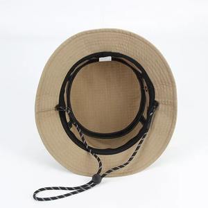 Chapeau de seau avec logo personnalisé unisexe, casquette plate, parasol, Panama, pour adultes, enfants, loisirs de plein air, casquettes publicitaires décontractées - Product Image 3