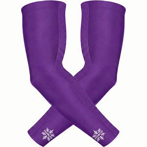 Manguitos de protección UV transpirables de punto elástico con gráficos personalizados para deportes, venta al por mayor - Product Image 4