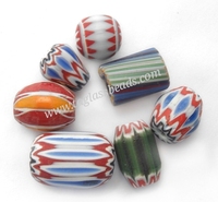 Perles rondes Millefiori style Murano pour la fabrication de bijoux 6mm & 8mm perles de verre fleur en vrac colorées cristal Lampwork & perles de verre