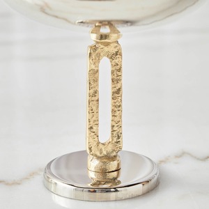 Bandejas para servir artesanales de Metal de lujo modernas personalizadas de primera calidad Opciones de color decorativas multifuncionales para bodas y Ramadán - Product Image 3
