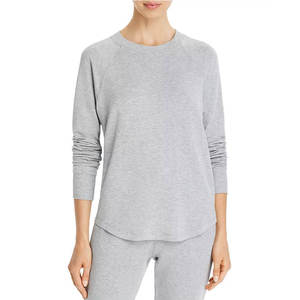 Pull d'hiver pour femmes 100% coton respirant à col rond avec logo personnalisé Sweat-shirt pull-over Vente en gros sur mesure - Product Image 3