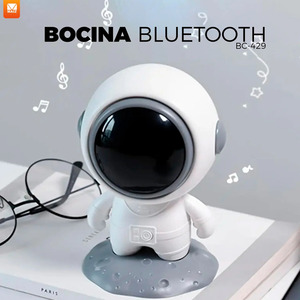 <b>Wireless</b> Bluetooth <b>Speaker</b>, Portable Astronaut <b>Speaker</b> - Assorted Colors - Product Image 3