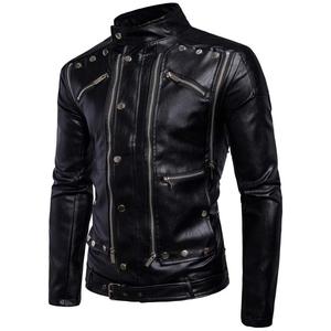 Chaqueta de motorista de invierno transpirable y de alta demanda 100%/chaqueta de motorista con cremallera completa con logotipo personalizado OEM - Product Image 2