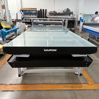 Table d'application de vinyle à plat grand format 5*16ft (1.6*5m) LeFu LF1750-B4, à froid et à chaud, pour lamination de vinyle