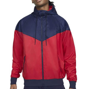 Veste coupe-vent respirante et imperméable pour la randonnée en plein air, personnalisée 2026, mode masculine, 100% polyester, couleur unie - Product Image 1