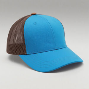 Custom Logo Light Pink 5-Panel 6 Panels Embroidered Trucker Cap Y2K Fashionable <b>Football</b> Print Mesh Hat Outdoor high quality - Product Image 3