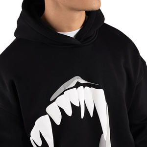 Sudadera con Capucha Personalizada con Estampado DTF y DTG con Pedrería para Hombre, Sudadera Deportiva con Serigrafía Personalizada, Sudaderas de Marca para Hombre, Ropa de Invierno - Product Image 5