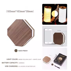 Có Thể Sạc Lại Ánh Sáng Ban Đêm Đèn Bàn Không Thấm Nước Chống-Tear SmartAccordion Thiết Kế Trang Trí Đám Cưới Ý Tưởng Mới Bộ Quà Tặng Nóng - Product Image 3