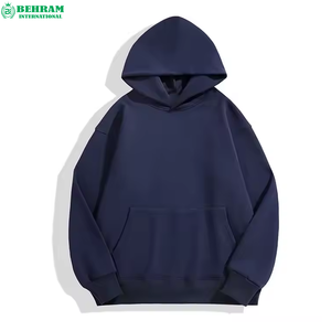 Sweat-shirt à capuche pour homme de haute qualité, coupe classique, style streetwear d'hiver, 100% coton, doublure en polaire, écologique, lourd - Product Image 6