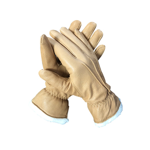 NUEVOS Guantes de Cuero sin Forro para Conducir en Invierno, Resistentes al Viento, de Dedo Completo, Antideslizantes, Ligeros, Personalizados, de Piel de Oveja Genuina de Alta Calidad - Product Image 5